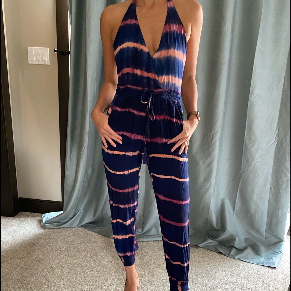 South Moon Under size XS backless tie dye romper